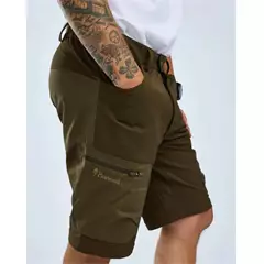 Pinewood Finnveden Hybrid férfi rövidnadrág – olívazöld/zöld, 56 / normál