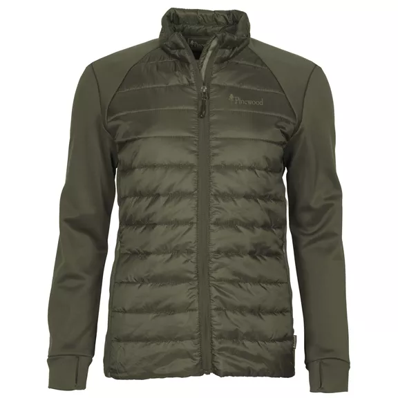 Pinewood Finnveden Hybrid női power fleece, Olive, M
