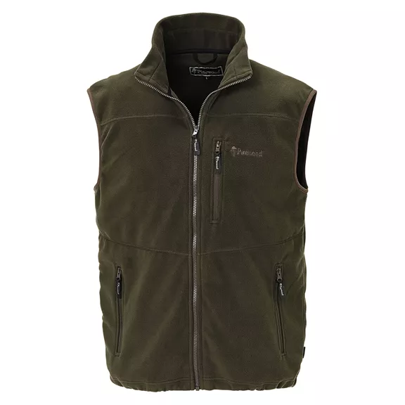 Pinewood Fleece Mellény, Vadász zöld, L
