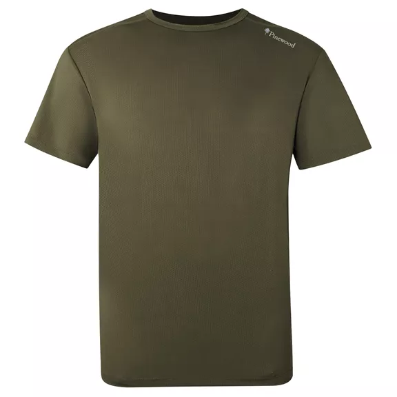 Pinewood Function férfi póló, Moss Green, XXL