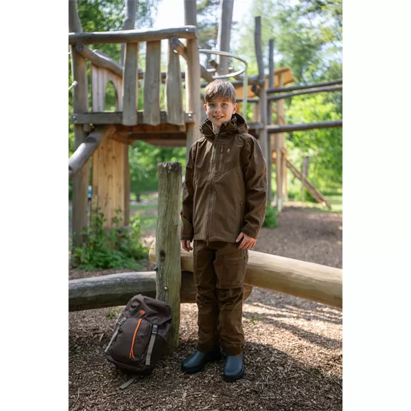 Pinewood Furudal Active 2L gyerek kabát, H.brown-suede brown, 116