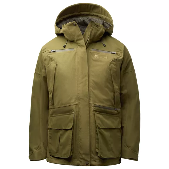 Pinewood Furudal Expert 2L Hunting női kabát, Olive Green, S