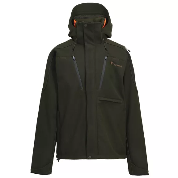 Pinewood Furudal Hunters Wool férfi kabát, Moss Green, L
