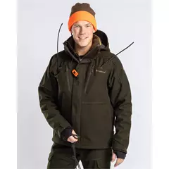 Pinewood Furudal Hunters Wool férfi kabát, Moss Green, L