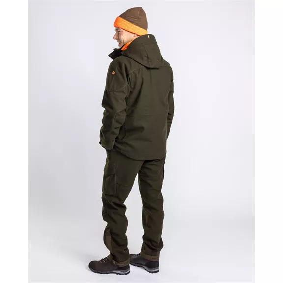 Pinewood Furudal Hunters Wool férfi kabát, Moss Green, M