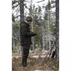 Pinewood Furudal Hunters Wool férfi kabát, Moss Green, M