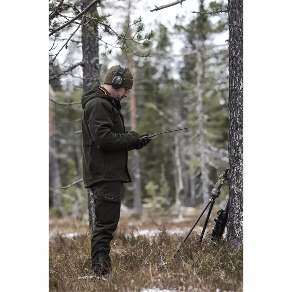 Pinewood Furudal Hunters Wool férfi kabát, Moss Green, M