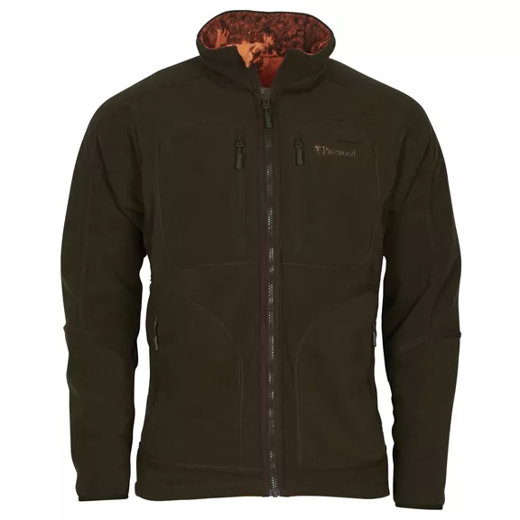 Pinewood Furudal Reversible Camou férfi fleece, H.Brown/Strata Blaze, S