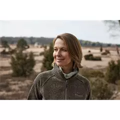 Pinewood GABRIELLA női kötött fleece kabát, Earth Brown Mel, M