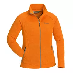 Pinewood GABRIELLA női kötött fleece kabát, narancs melanzs, XL
