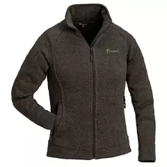 Pinewood GABRIELLA női kötött fleece kabát, olajzöld, L