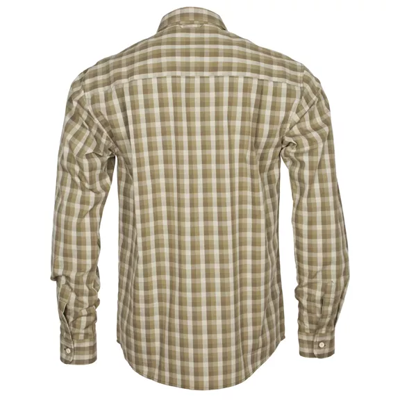 Pinewood Glenn hosszú ujjú férfi ing, Green/Olive, M