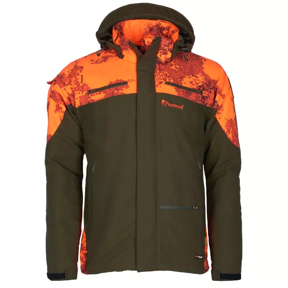 Pinewood Hunter Pro Xtreme 2.0 Camo férfi kabát, Mossgreen/Strata Blaze, S