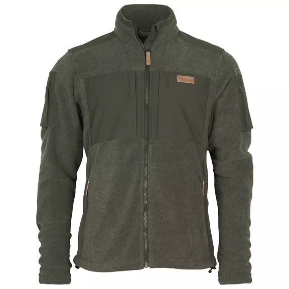 Pinewood Lappland Rough férfi fleece, Olive Mel/D.Olive, XL