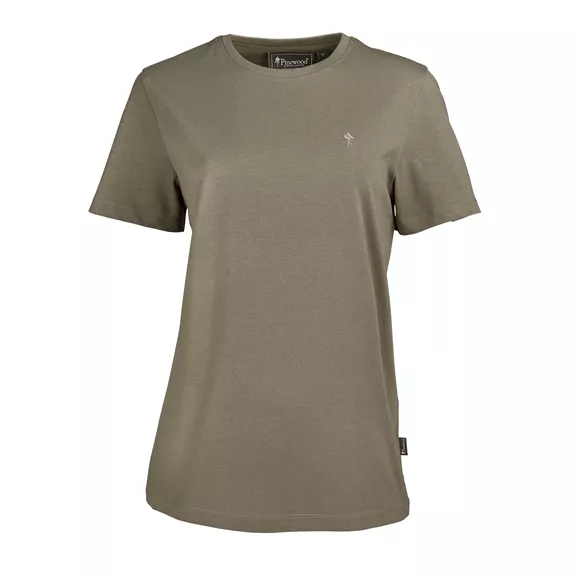 Pinewood Női póló 3db-os csomag, Green, h.brown, khaki, L