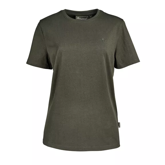 Pinewood Női póló 3db-os csomag, Green, h.brown, khaki, L