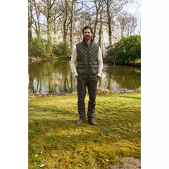 Pinewood Nydala Classic férfi mellény, Moss green, XXL