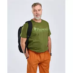 Pinewood Outdoor Life férfi póló, Pine Green, S