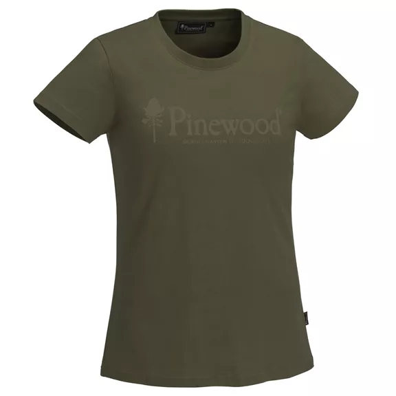 Pinewood Outdoor Life női póló, Hunting Olive XS