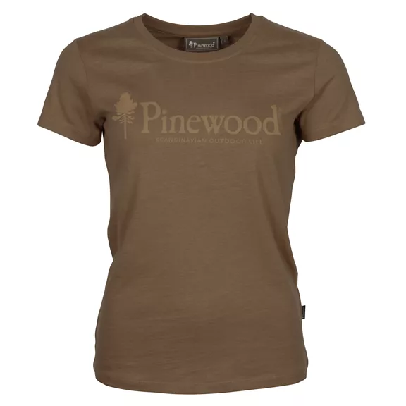 Pinewood Outdoor Life női póló, Nougat, S