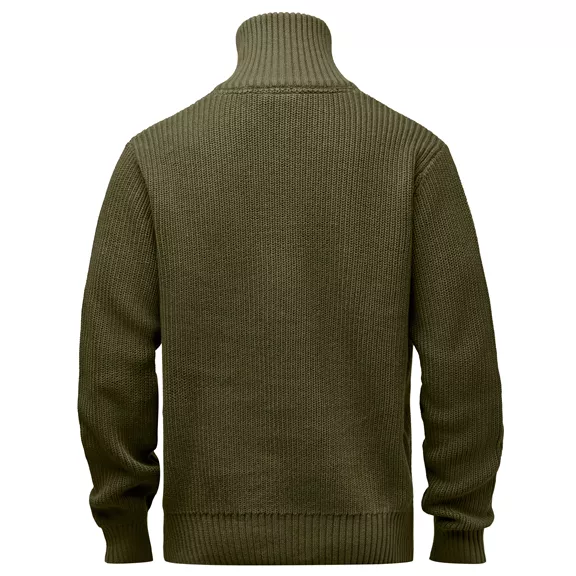 Pinewood Philip Knitted férfi pulóver, Olive green, M