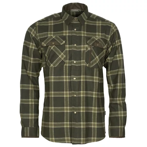 Pinewood Prestwick Exklusiv férfi ing, d.green-green, 3XL