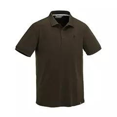 Pinewood Ramsey Coolmax férfi galléros póló, suede brown 3XL