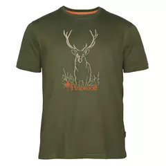 Pinewood Red Deer férfi póló – zöld (Green-26), XXL