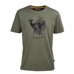 Pinewood Roe Deer férfi póló, Olive, S