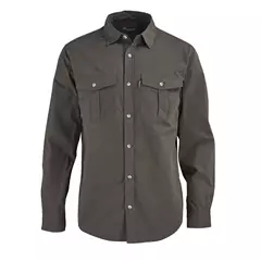 Pinewood Safari hosszú ujjú férfi ing, Dark Olive, XL