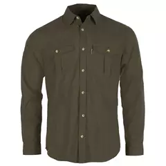 Pinewood Safari hosszú ujjú férfi ing, Moss Green, XL