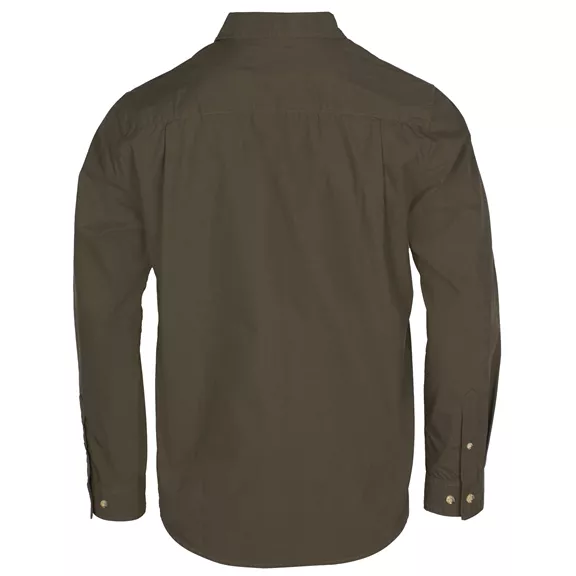 Pinewood Safari hosszú ujjú férfi ing, Moss Green, XL