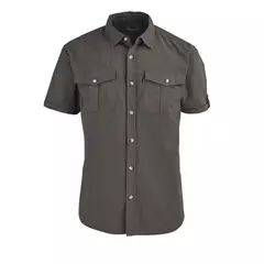 Pinewood Safari rövid ujjú férfi ing, Dark Olive, S