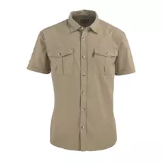 Pinewood Safari rövid ujjú férfi ing, Sandstone, XXL