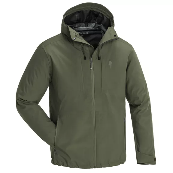 Pinewood Telluz férfi kabát, Moss Green, M