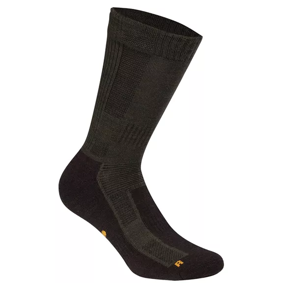 Pinewood Trekking Merino zokni, Green/Brown, 39-42