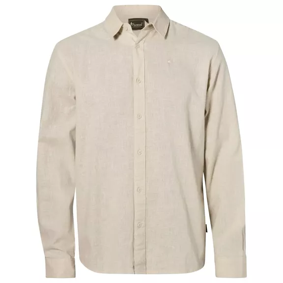 Pinewood Värnamo InsectSafe férfi hosszú ujjú ing – bézs, 3XL