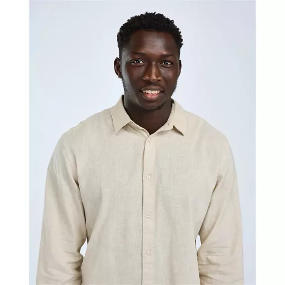 Pinewood Värnamo InsectSafe férfi hosszú ujjú ing – bézs, 3XL