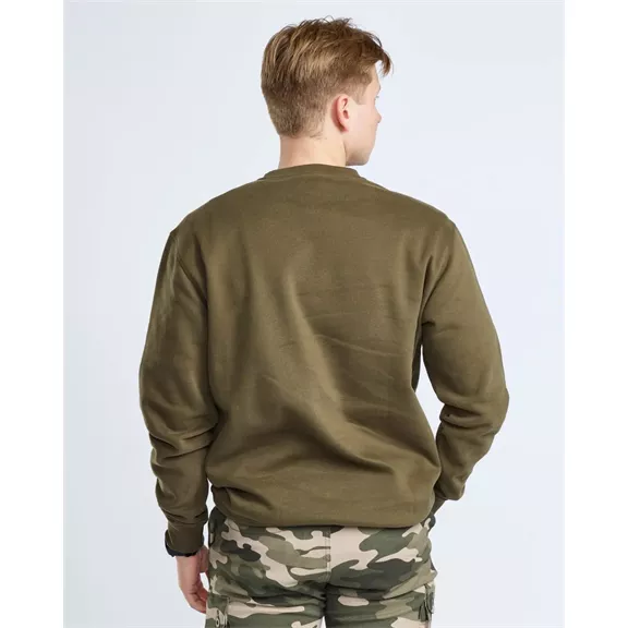 Pinewood Värnamo PW Logo unisex pulóver – sötétzöld (D.Green), M