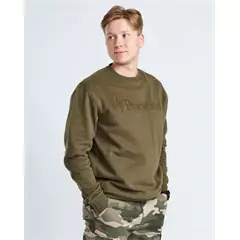 Pinewood Värnamo PW Logo unisex pulóver – sötétzöld (D.Green), XL