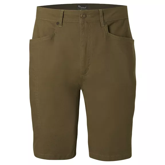 Pinewood Värnamo Vintage Canvas férfi rövidnadrág, Olive Brown, 58