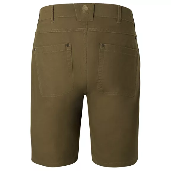 Pinewood Värnamo Vintage Canvas férfi rövidnadrág, Olive Brown, 58