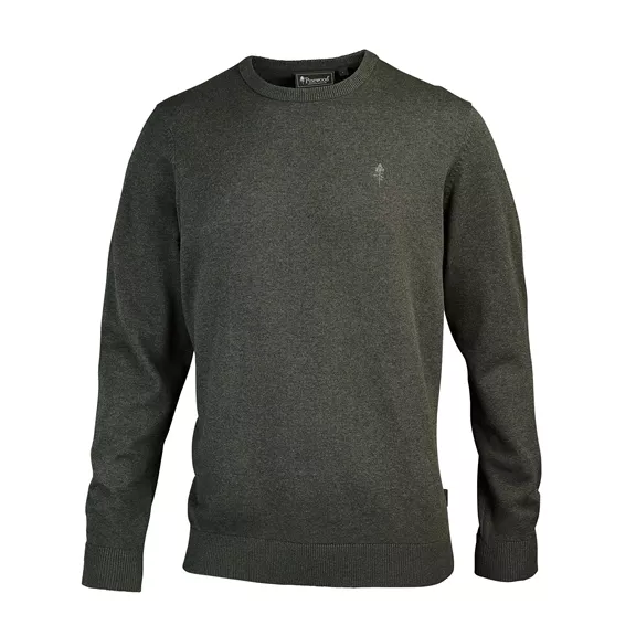 Pinewood Värnamo környakú férfi pulóver, Green mix S