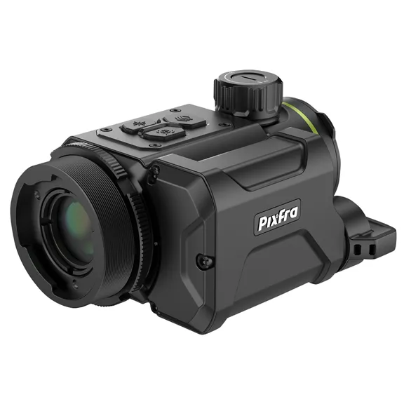 Pixfra Taurus T435 LRF hőkamera céltávcső-előtét lézeres távolságmérővel