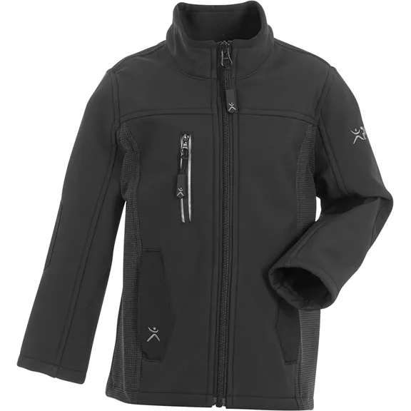 Planam Norit Pure gyerek softshell dzseki, schwarz, 158/164