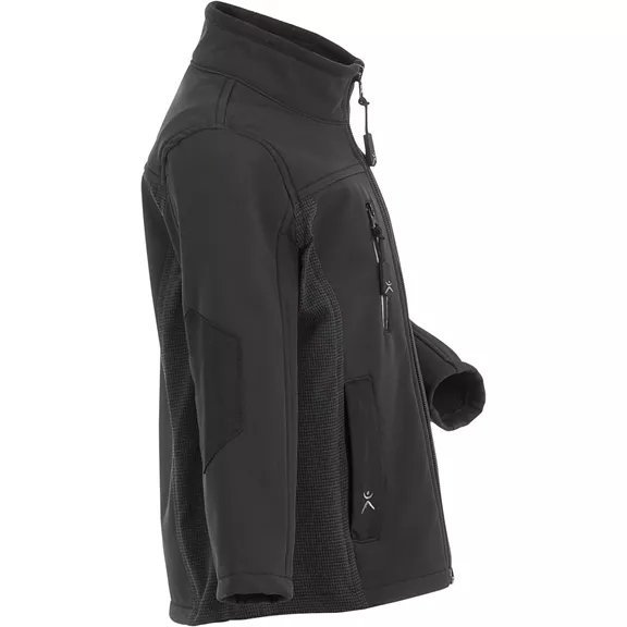 Planam Norit Pure gyerek softshell dzseki, schwarz, 98/104