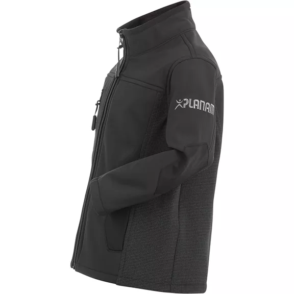Planam Norit Pure gyerek softshell dzseki, schwarz, 98/104