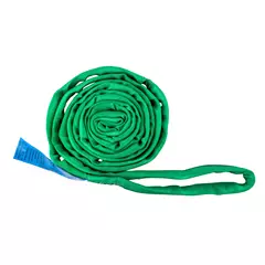 Poliészter körheveder egyrétegű, 2 t/1,5 m, zöld