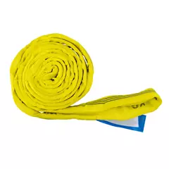 Poliészter körheveder egyrétegű, 3 t/2,0 m, sárga