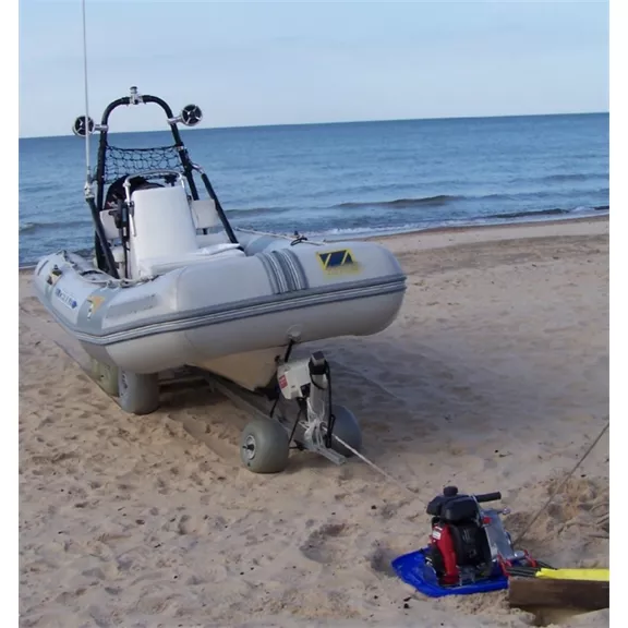 Portable Winch PCW 5000 horgonycsörlő, 1:100 áttét, 15 kg